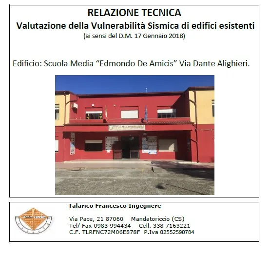 Vulnerabilità Sismica 1